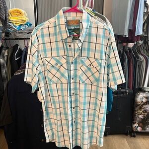 DIXXON Trunk Bay Button Down Shirt with Snaps